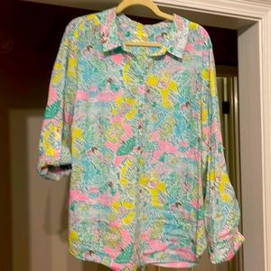 Lilly Pulitzer blouse sz12